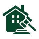 Home auction graphic